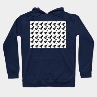 Whale Pattern Hoodie